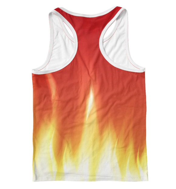 Мужская майка-борцовка с изображением Группа Багровый Фантомас цвета Белый