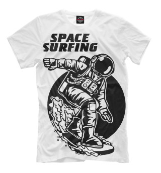 Мужская футболка Серфер НАСА
