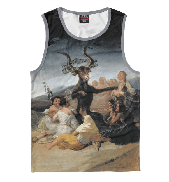 Майка для мальчика с изображением Francisco Goya цвета Белый