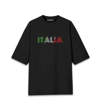 Мужская футболка оверсайз Italia