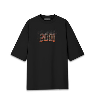 Женская футболка оверсайз 2001