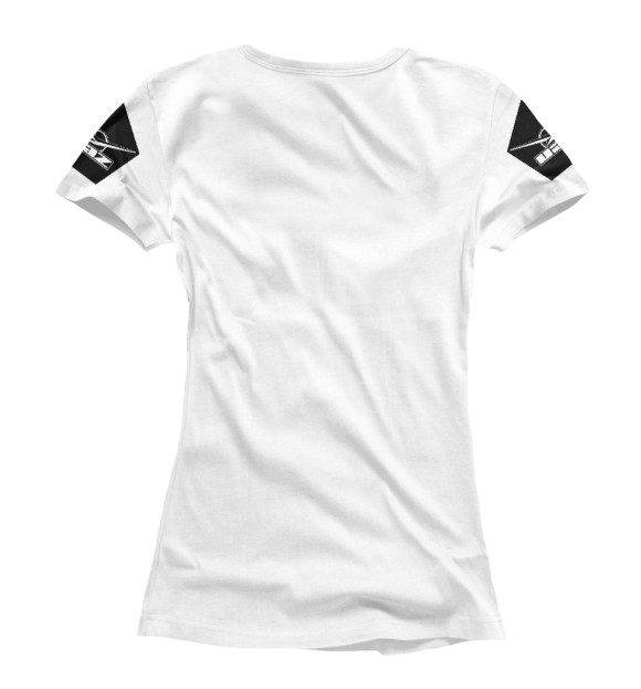 Женская футболка с изображением УАЗ цвета Белый