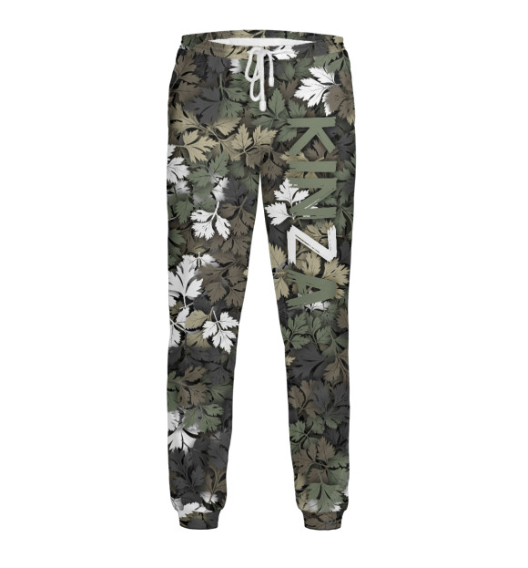 Мужские спортивные штаны с изображением KINZA цвета Белый