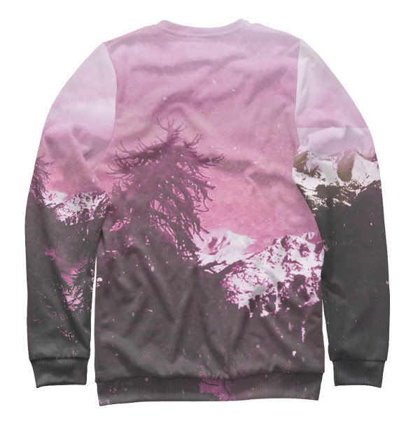 Мужской свитшот с изображением Do It With Passion or Not at All цвета Белый