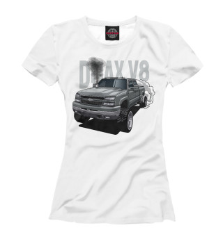Женская футболка Chevrolet Silverado