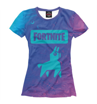 Женская футболка Fortnite - Лама