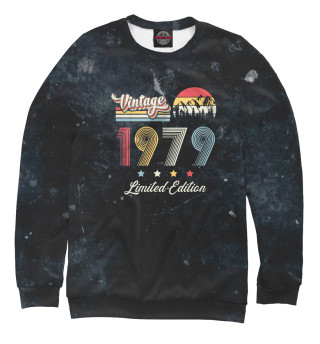 Свитшот для девочек Vintage 1979 Retro Limited