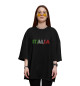 Женская футболка оверсайз Italia