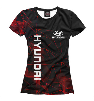 Женская футболка Хендай, Hyundai