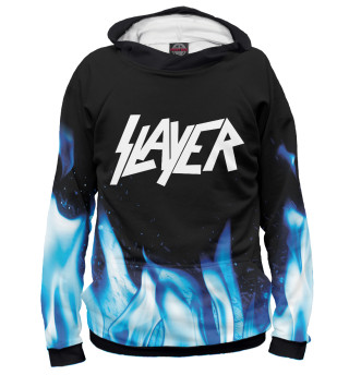 Мужское худи Slayer Blue Fire