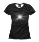 Женская футболка Свет - light from inside