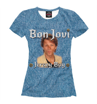 Женская футболка Bon Jovi