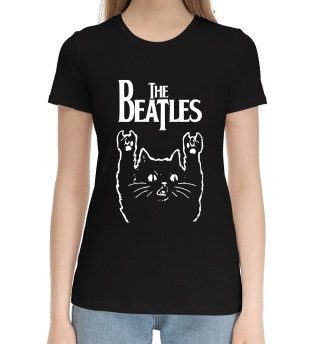 Хлопковая футболка для девочек The Beatles