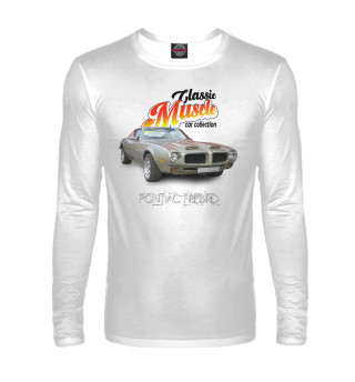 Pontiac Firebird на белом фоне
