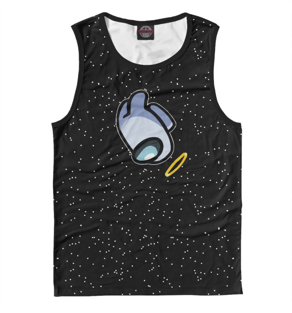 Майка для мальчика с притом Was not an impostor цвета Белый Майка для мальчика с изображением Was not an impostor цвета Белый