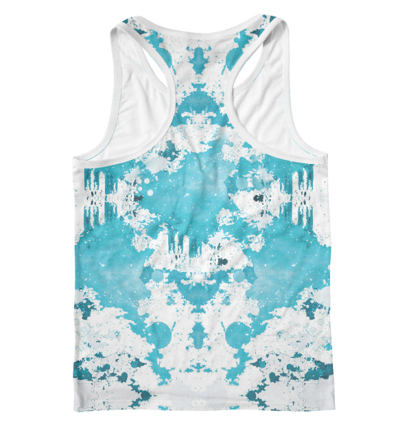 Мужская майка-борцовка с изображением NILETTO цвета Белый