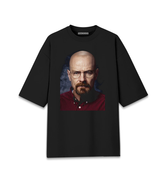 Женская футболка оверсайз с изображением Breaking Bad цвета Черный