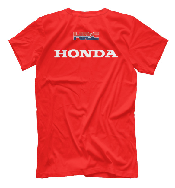 Футболка для мальчиков с изображением Honda цвета Белый