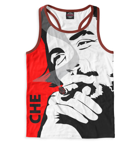 

Майки борцовки Print Bar, Белый, Че Гевара