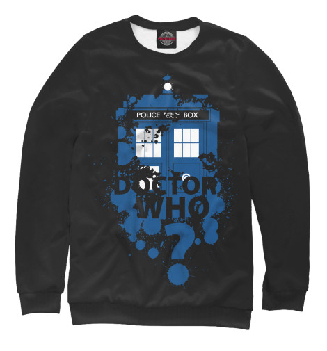 

Свитшоты Print Bar, Белый, TARDIS