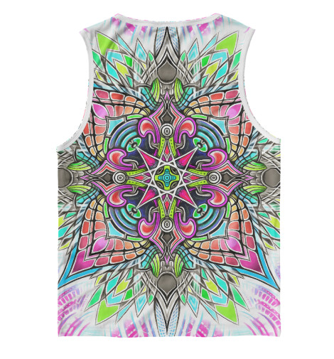 

Майки Print Bar, Белый, Mandala HD KreStar