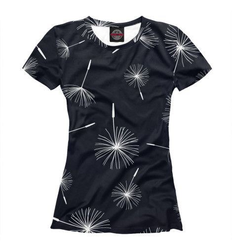 

Футболки Print Bar, Белый, Одуванчик