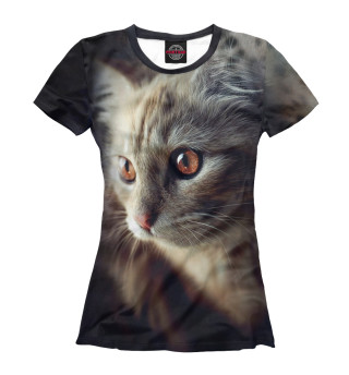 Женская футболка Классный кот