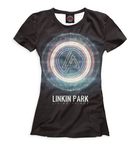 

Футболки Print Bar, Белый, Linkin Park