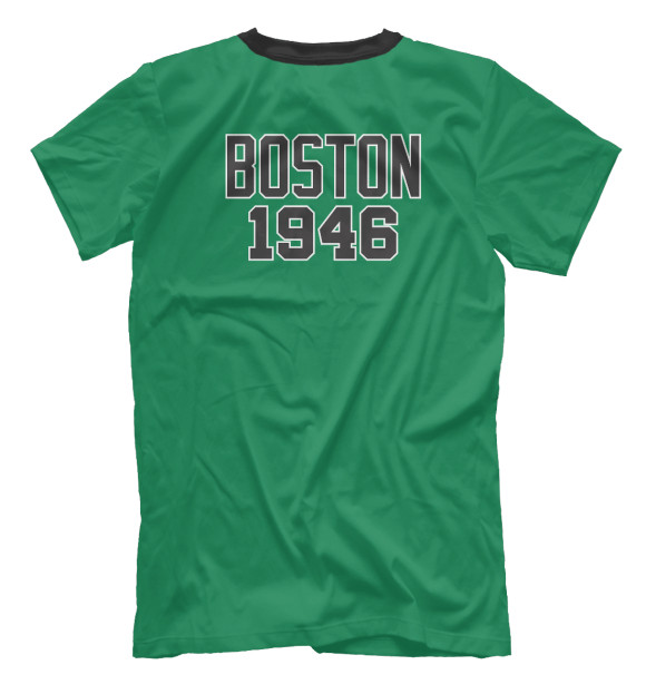Мужская футболка с изображением Boston Celtics цвета Белый