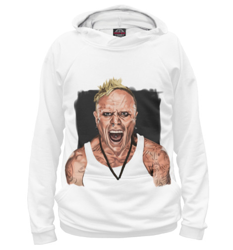 

Худи Print Bar, Белый, Keith Fint