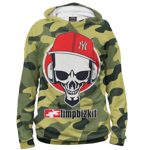 

Худи Print Bar, Белый, Limp Bizkit