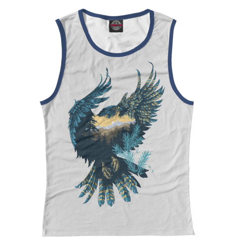 

Майки Print Bar, Белый, Горный орел