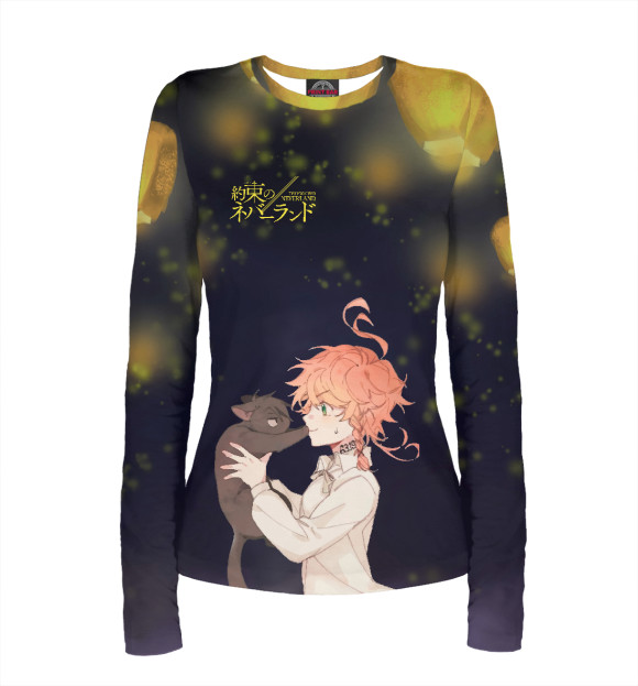 Женский лонгслив с изображением Обещанный Неверленд цвета Белый