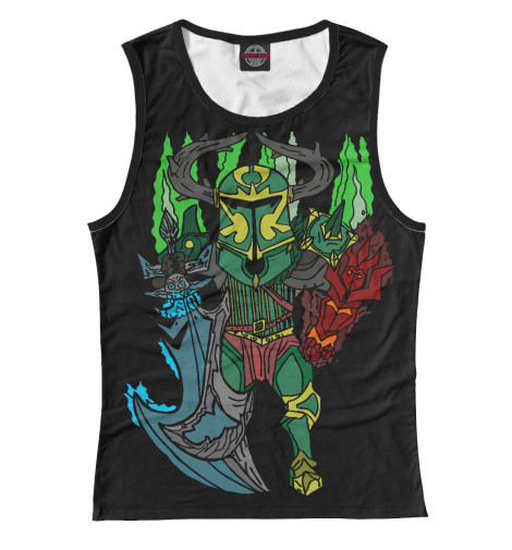 

Майки Print Bar, Белый, Фан арт Wraith King