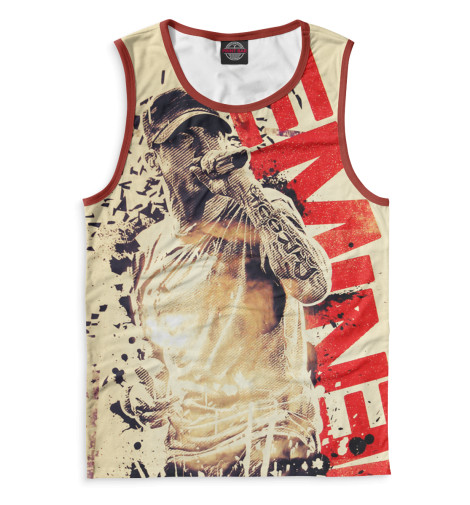 

Майки Print Bar, Белый, Eminem