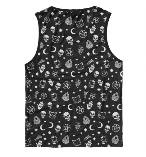 

Майки Print Bar, Белый, Демонский узор