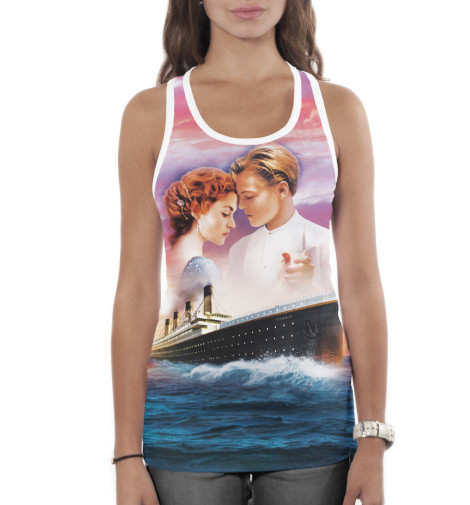 

Майки борцовки Print Bar, Белый, Титаник