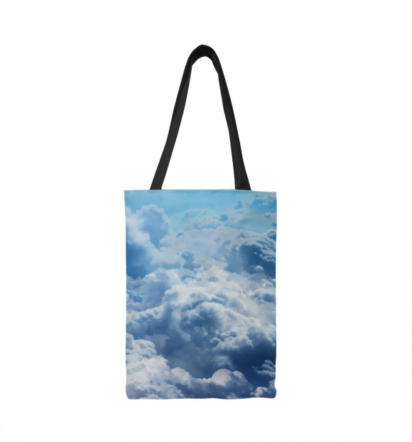 Сумка-шоппер с изображением Облака цвета 