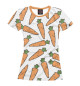 Женская футболка Морковь
