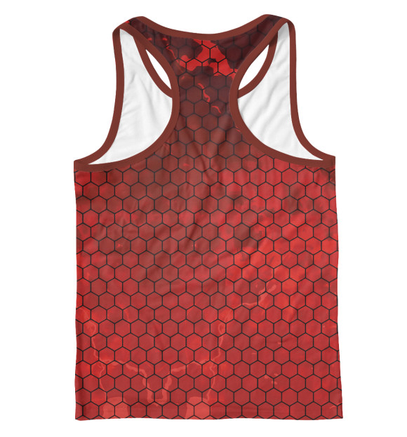 Мужская майка-борцовка с изображением Assassin's Creed цвета Белый