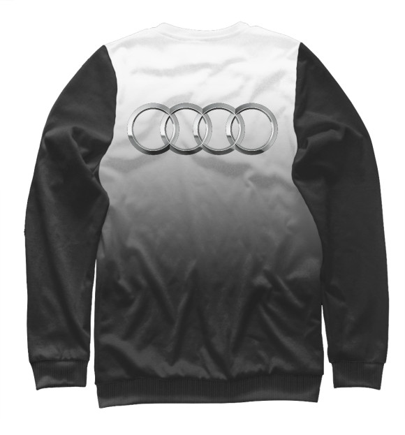 Свитшот для девочек с изображением Audi цвета Белый