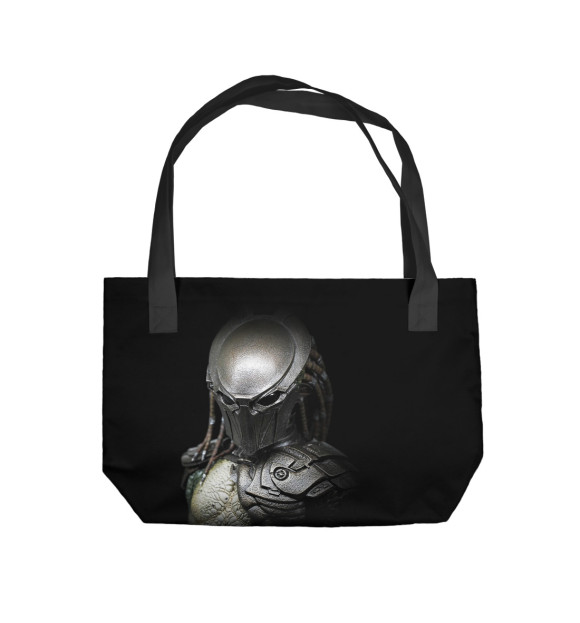 Пляжная сумка с изображением Predator цвета 