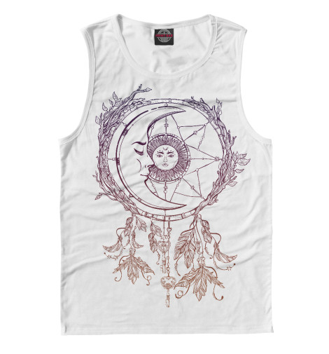 

Майки Print Bar, Белый, Ловец снов