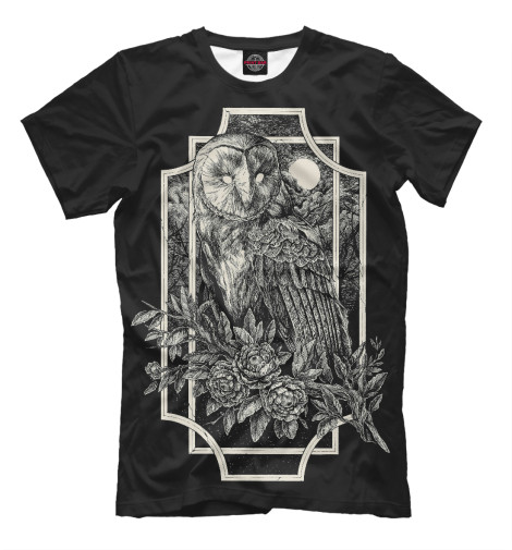 Футболки Print Bar Dark Owl футболки print bar dark angels