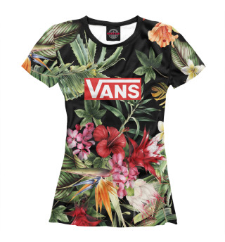 Футболка для девочек VANS Tropical