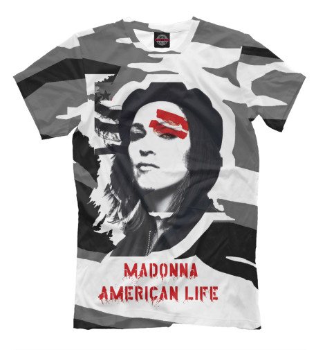 

Футболки Print Bar, Молочно-белый, American Life