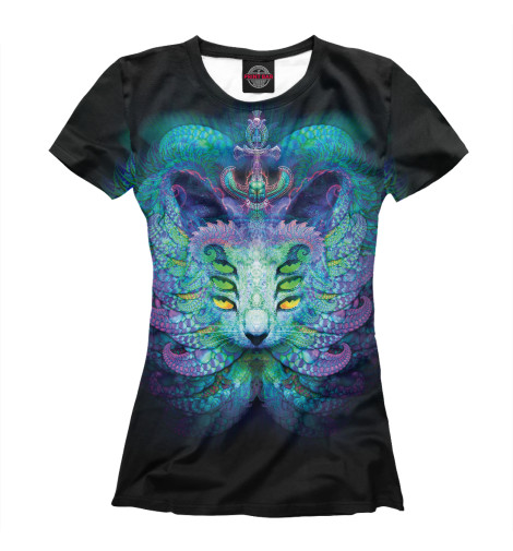 

Футболки Print Bar, Белый, Fractalkity Trance