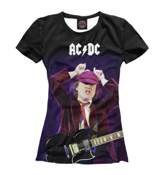 Футболка для девочек AC/DC