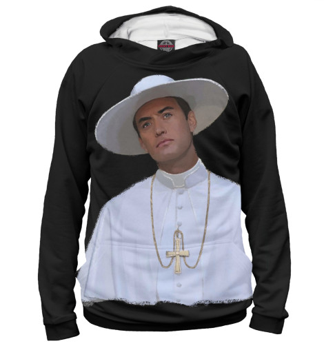 

Худи Print Bar, Белый, The Young Pope