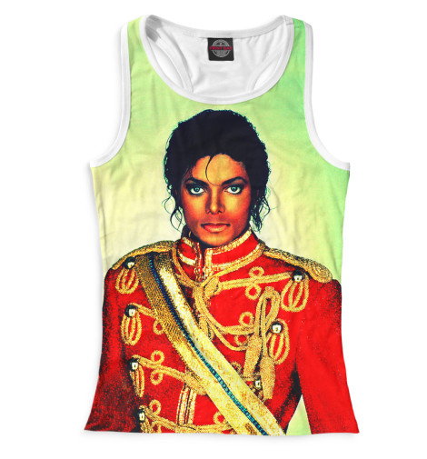 

Майки борцовки Print Bar, Белый, Michael Jackson